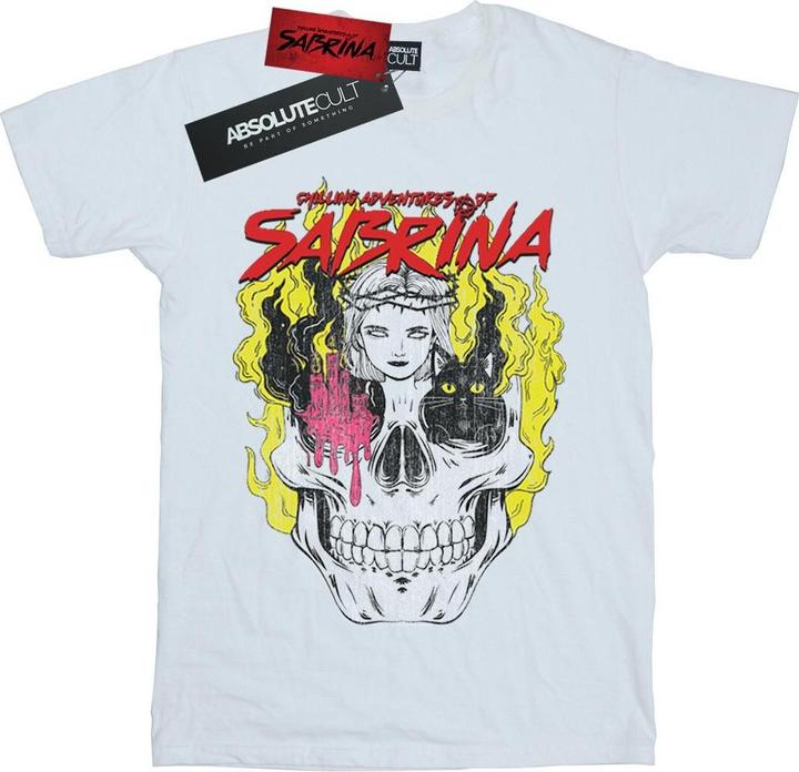 Chilling Adventures of Sabrina Icon Skull TShirt (L)