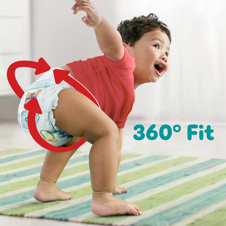 Image du produit Pampers Pantalon Baby-Dry (Taille 8, 54 pièce(s))