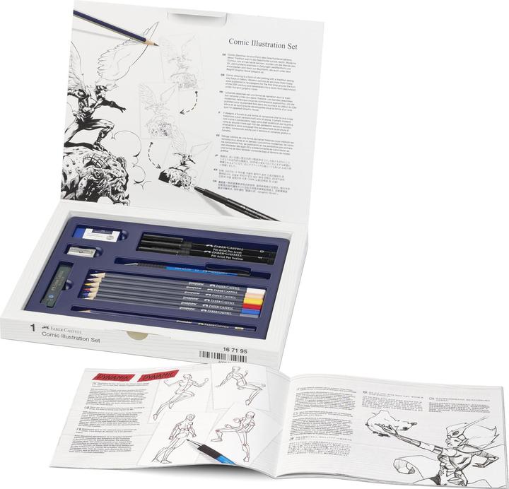 Produktbild Faber-Castell Comic Illustration Set (Sortiert, 15 x)