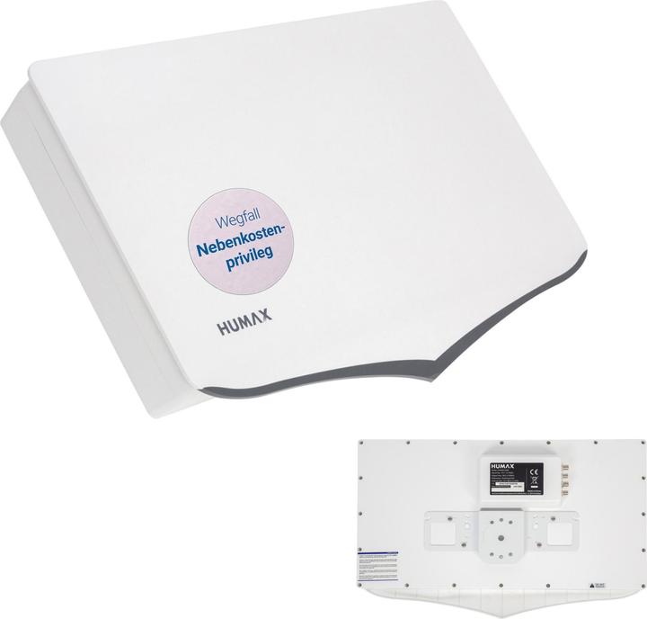 Produktbild Humax Mobile Flachantenne H40D Quad (Flachantenne, DVB-S / -S2)