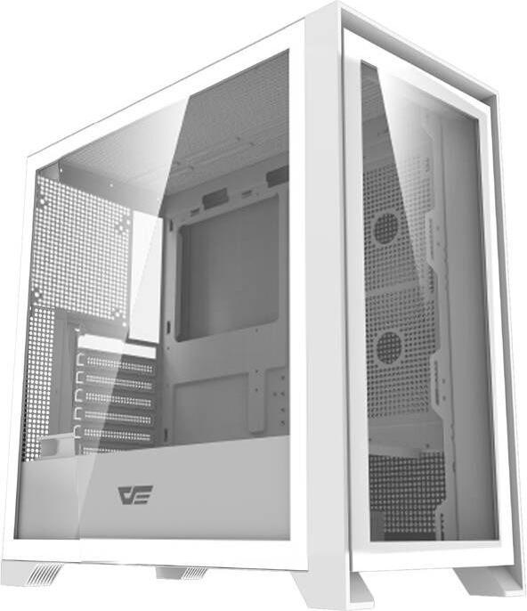 Darkflash Tech Darkflash DRX90 Glass computer case (white) (ITX, ATX)