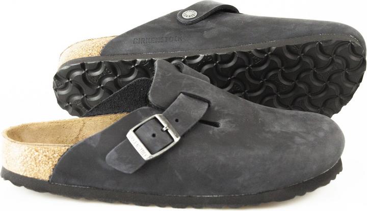 Produktbild Birkenstock Boston Nubukleder geölt Schmal (39)