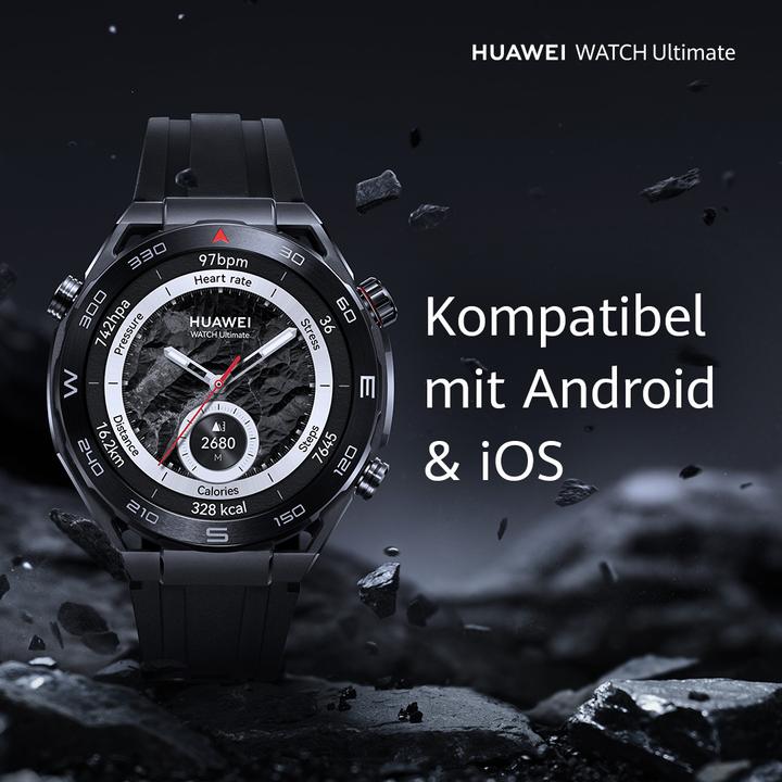 Produktbild Huawei Watch Ultimate Voyage Blue (48.50 mm, nur WLAN)
