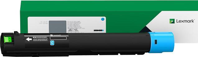 Produktbild Lexmark Cyan - original - Tonerpatrone (C)