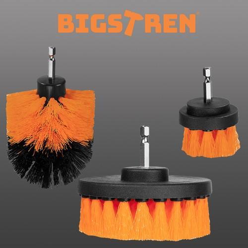 Actual product image Bigstren Drill cleaning brushes - 4 pcs. (4 pcs.)