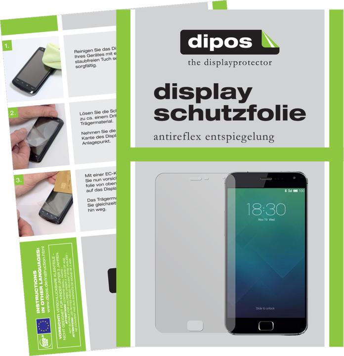 Produktbild Dipos Displayschutzfolie Antireflex (2 Stück, Meizu MX4 Pro)