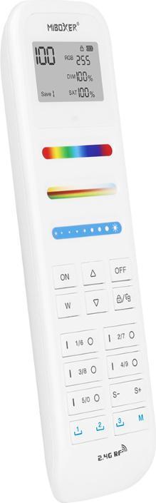 Image du produit Milight Télécommande 100 zones RGB+KW/WW (RGBCCT), support mural inclus