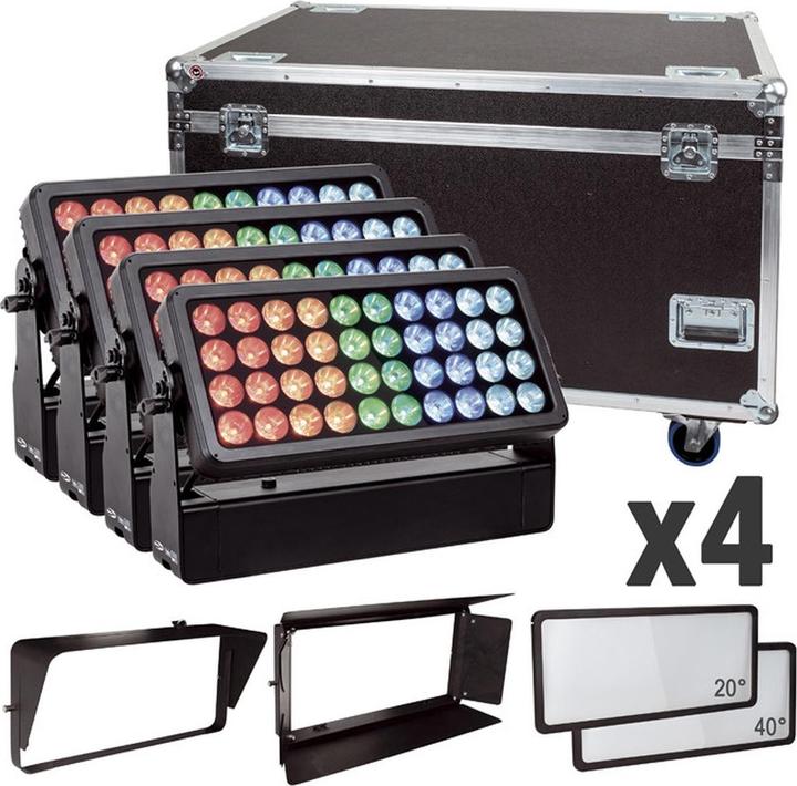 Produktbild Showtec Helix S5000 Q4 Set - 4 x Helix S5000, Flight Case and Accessories
