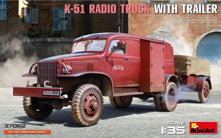 Image du produit 1:35 Camion radio K-51 avec remorque