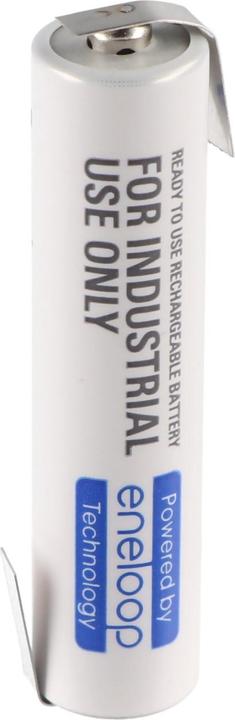 Produktbild Panasonic Akku Eneloop Micro AAA HR-4UTG 800mAh mit Lötfahnen (1 Stk., 800 mAh, Ladegerät inkl. Akku)