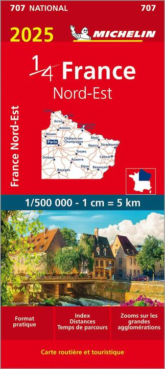Immagine prodotto Michelin:Northeastern France 2025 - Mic