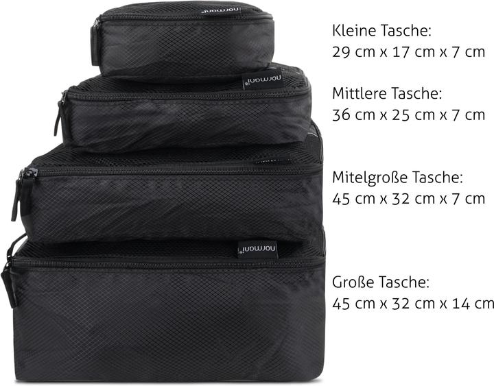 Produktbild Normani Kleidertaschen-Set mit Waschbeutel