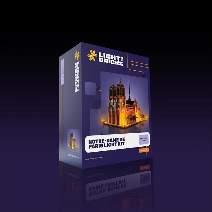 Light my bricks LED Licht Set für LEGO 21061 Notre-Dame de Paris