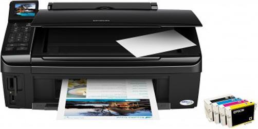 Epson Stylus SX515W, All-in-One, WLAN (Tintenpatrone, Farbe)