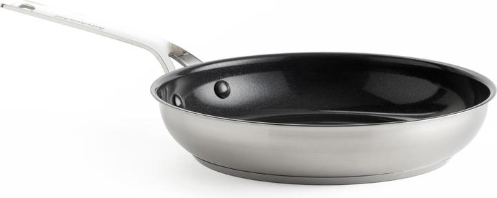 Produktbild KitchenAid Stahlpfanne mit Beschichtung 24 cm (20 cm, Bratpfanne, Edelstahl)