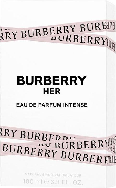 Nutritional values and ingredients Burberry Burberrys Her Eau de Parfum Intense (re) 100 ml (Eau de parfum, 100 ml)