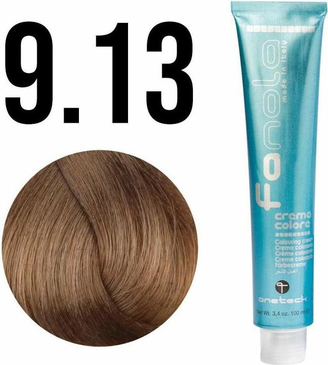 Image du produit Fanola 9*13 Rubio Clarisimo Beige 100ml (9.13 Very Light Blonde Beige)