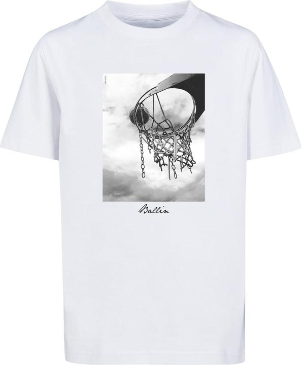 Immagine prodotto Mister Tee Maglietta Ballin2.0 per bambini - 53591 (122, 128)