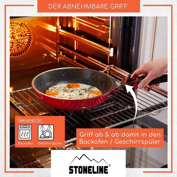 Produktbild Stoneline Imagination PLUS Schmorpfanne 28cm (28 cm, Bratpfanne, Aluminium)
