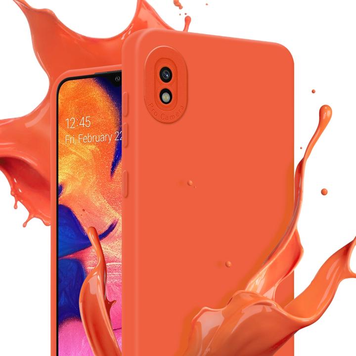 Actual product image Cadorabo Case for Samsung Galaxy A10 in TPU Fluid LM162 Style (Samsung Galaxy A10)