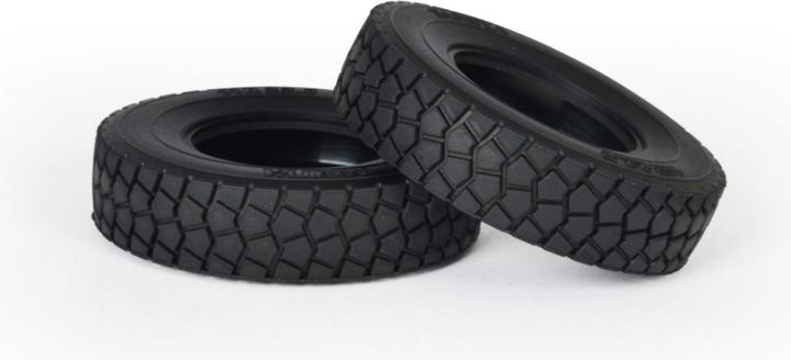 Produktbild Tamiya 1:14 Geländereifen (2) 22mm LKW