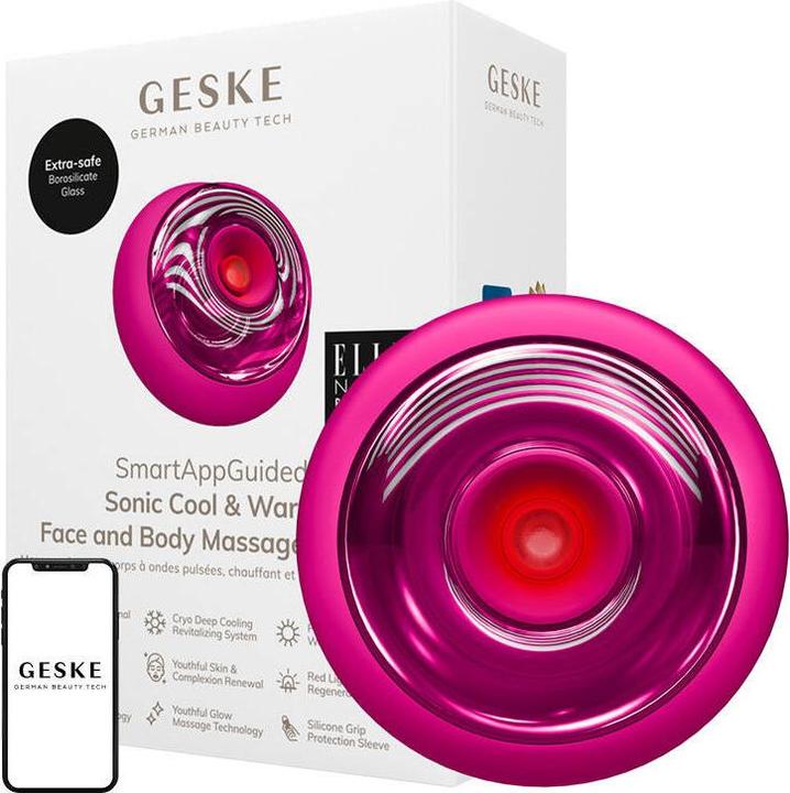 Actual product image Geske Sonic Cool & Warm Face & Body Massager 9in1 (magenta)