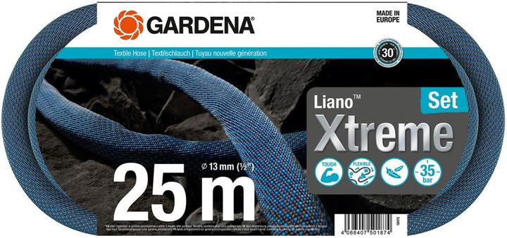 Actual product image Gardena Textile hose Liano Xtreme 1/2, 25 m set (25 m, 13 mm)
