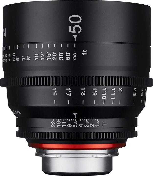 Samyang Xeen 50mm T1.5 FF Cine, Canon EF (Canon EF, Vollformat)