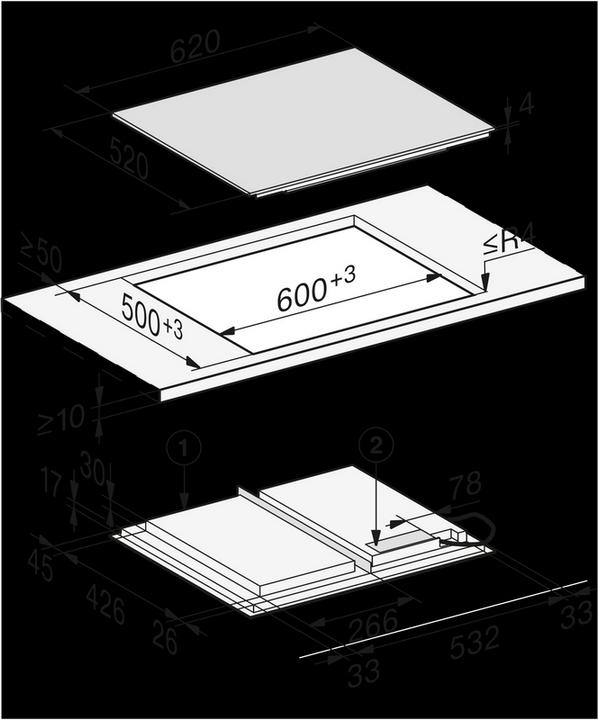 Actual product image Miele KM 7867-1
