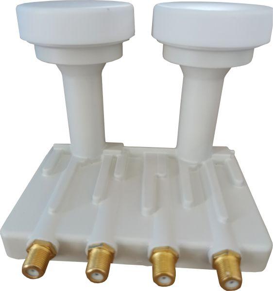 Immagine prodotto smart LNB Quad Monoblocco 6° TITANIUM TMQ6 (Quattro LNB)