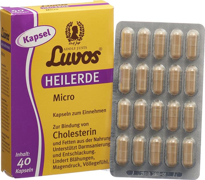 Actual product image Luvos Healing Earth (40 Piece, Capsules, 56 g)
