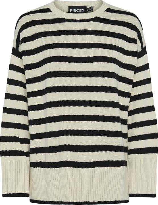 Produktbild Pieces Pcava Ls O-Neck Slit Knit Noos (S)