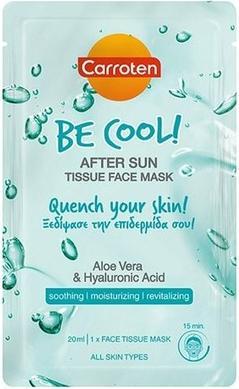Carroten Be Cool! After Sun Tissue Gesichtsmaske, 20ml (Gel, 20 ml)