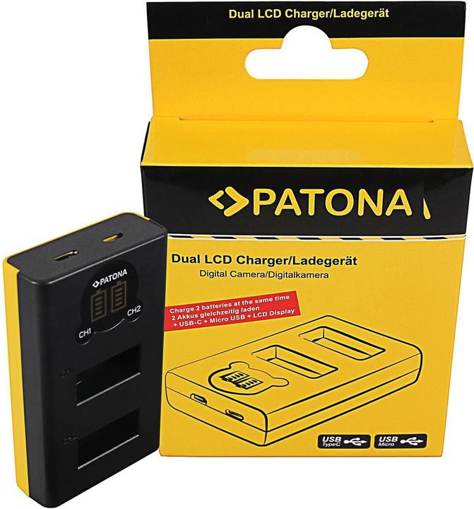 Actual product image Patona Battery charger (Camera battery charger)