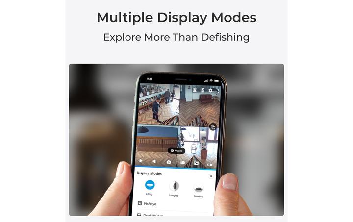 Actual product image Reolink Fisheye Series W520 WiFi (2560 x 2560 pixels)