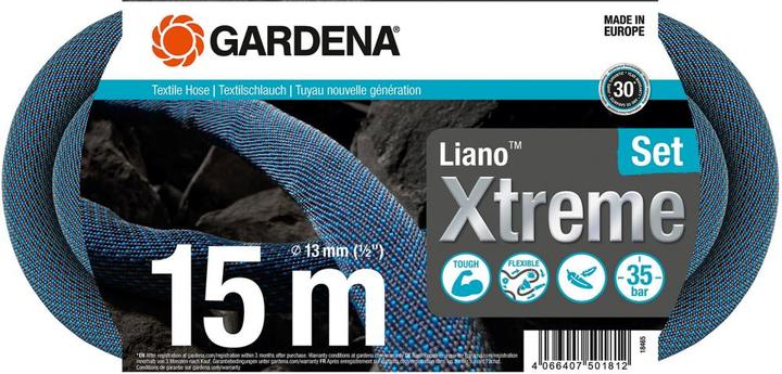 Produktbild Gardena Liano Xtreme 1/2 Set (15 m, 13 mm)