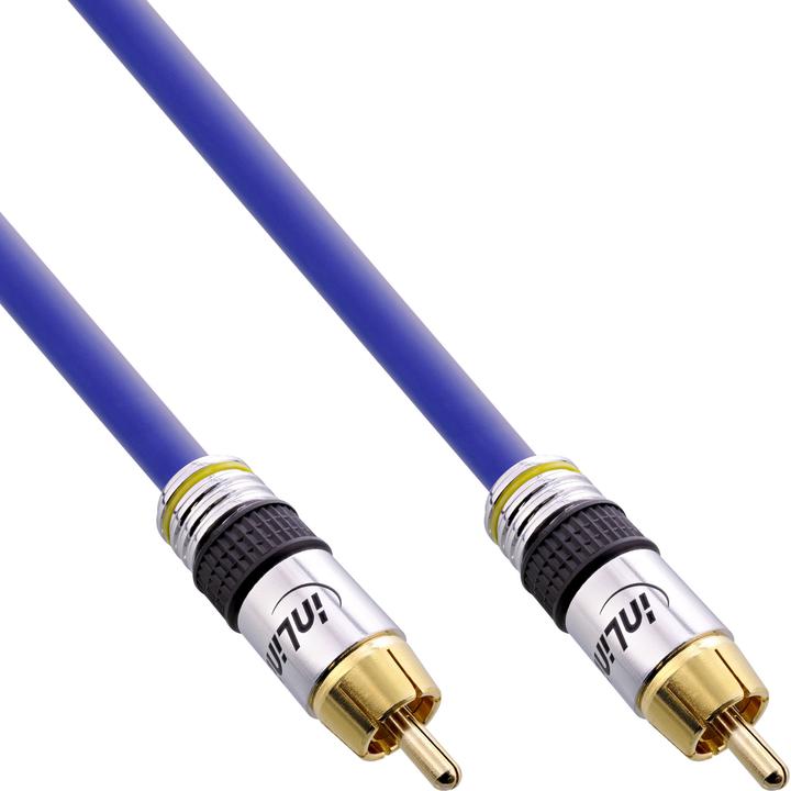 Produktbild InLine Cinch — Cinch (1 m, Koaxial)