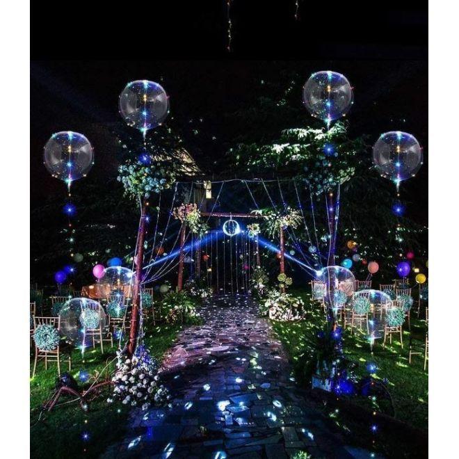 Actual product image MU Style Balloons with fairy lights (3 pieces) (3 x)