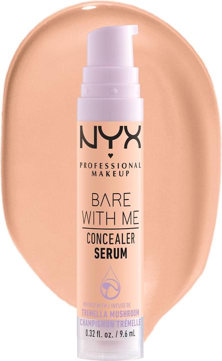 Actual product image NYX Professional Make-Up Bare With Me Serum Concealer (2.5 Medium Vanilla)