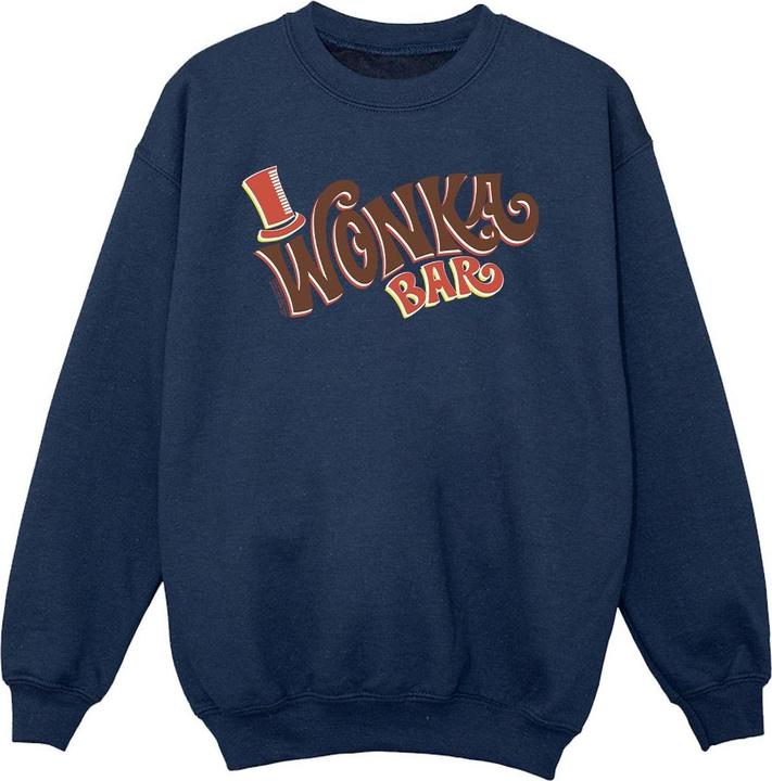 Willy Wonka & the Chocolate Factory Bar Logo Sweatshirt Mädchen