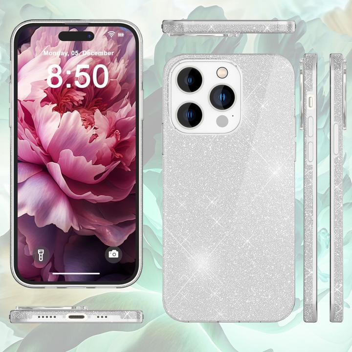 Produktbild Nalia Glitzer Hülle (Apple iPhone 15 Pro)