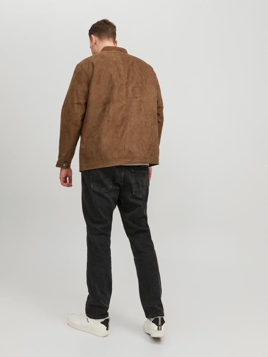 Immagine prodotto Jack & Jones Giacca in ecopelle a taglie forti (4XL)