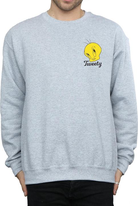 Immagine prodotto Looney Tunes Tweety Pie Head Felpa Uomo (M)