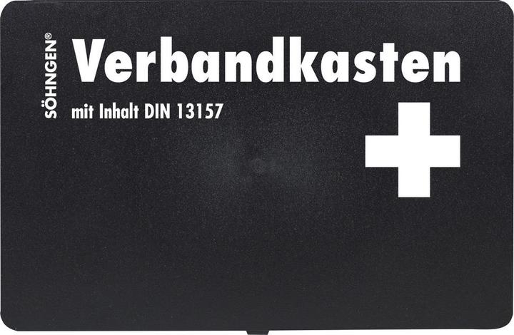 Actual product image Söhngen First-aid box, small KIEL B260xH160xD80approx.mm black (First aid box)