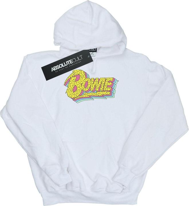 Produktbild David Bowie Moonlight 90s Logo Kapuzenpullover (4XL)