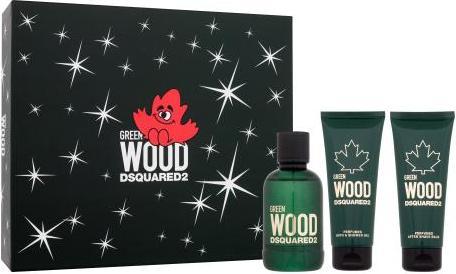 Actual product image Dsquared2 Dsquared² Wood Green Men Christmas 2023 Eau de Toilette 100 / Body Smoother / After Shave Balm (Eau de toilette, 100 ml)