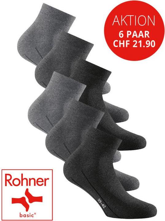 Rohner 6erPack Basic Quarters