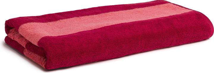 Möve Superwuschel blokstreep douche handdoek 80x150 cm