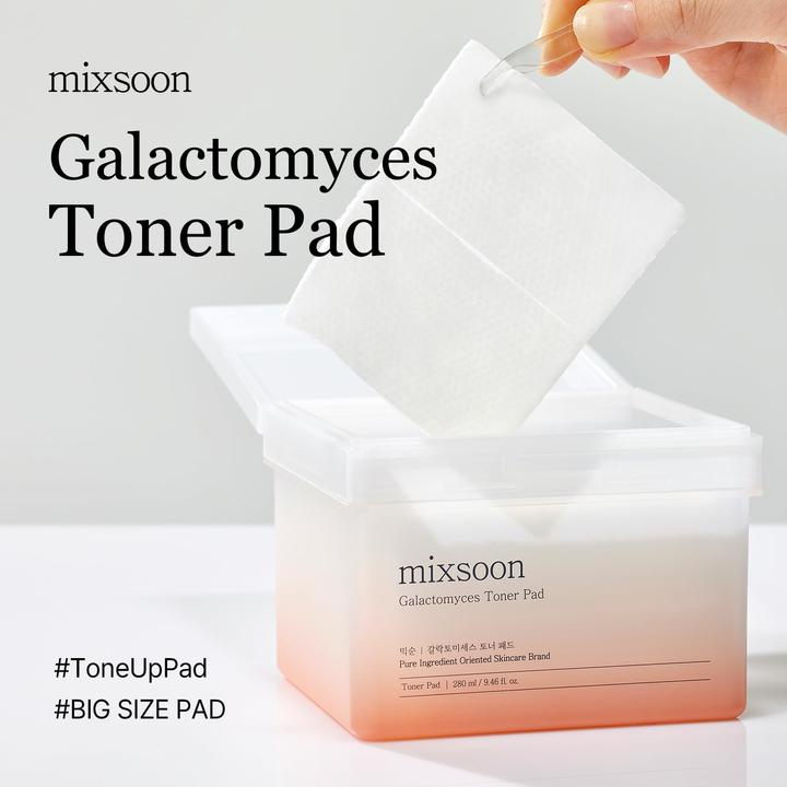 Image du produit Mixsoon Galactomyces Toner Pad (Chiffons de nettoyage, 280 ml)