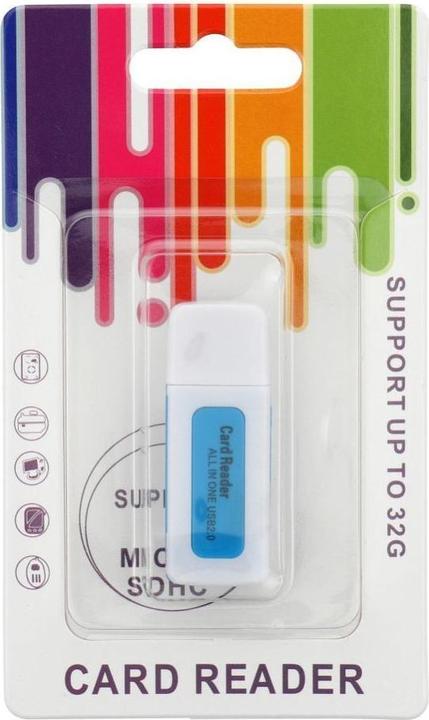 Actual product image No Name Czytnik kart pami?ci SDHCSDMMCRS-MMC Mini SDadapterMicro SDadapterTFadapterXDMSM (USB 2.0)